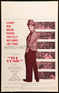 5w0371 COMIC WC 1969 Dick Van Dyke stars in the biography of Buster Keaton directed by Carl Reiner!
