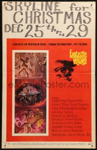 5w0407 FANTASTIC VOYAGE WC 1966 Raquel Welch journeys to the human brain, cool sci-fi images!