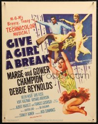 5w0430 GIVE A GIRL A BREAK WC 1953 Marge & Gower Champion dancing, Debbie Reynolds, Stanley Donen!