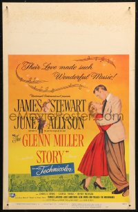 5w0431 GLENN MILLER STORY WC 1954 James Stewart in the title role, June Allyson, Louis Armstrong!