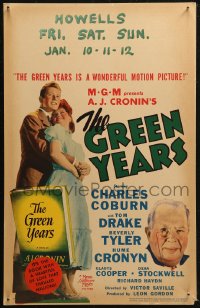 5w0436 GREEN YEARS WC 1946 Charles Coburn, Tom Drake, Beverly Tyler, from A.J. Cronin novel!