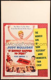 5w0473 IT SHOULD HAPPEN TO YOU WC 1954 Judy Holliday, Peter Lawford, Jack Lemmon in his first role!