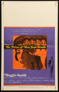 5w0542 PRIME OF MISS JEAN BRODIE WC 1969 Maggie Smith, Pamela Franklin, Robert Stephens, different!