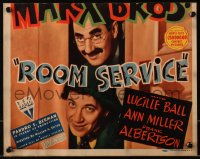5w0557 ROOM SERVICE WC 1938 The Marx Brothers can't pay their hotel bill, very rare!