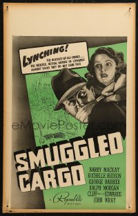 5w0578 SMUGGLED CARGO WC 1939 lynching, the frenzied bestial defense of cowards, the blackest crime!