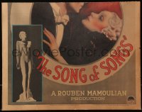 5w0584 SONG OF SONGS WC 1933 nude statue of sexy Marlene Dietrich, sculptor Brian Aherne, rare!
