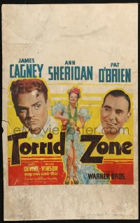 5w0616 TORRID ZONE WC 1940 sexy dancer Ann Sheridan between James Cagney & Pat O'Brien, ultra rare!