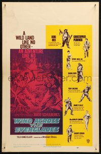 5w0642 WIND ACROSS THE EVERGLADES WC 1958 Burl Ives, written by Budd Schulberg, Nicholas Ray!