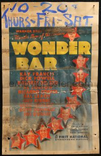 5w0647 WONDER BAR WC 1934 all-star cast, Kay Francis, Al Jolson, Del Rio, Dick Powell & many more!