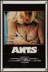 5x0748 ANTS 1sh 1978 close-up of then-unknown topless Suzanne Somers covered by deadly ants!