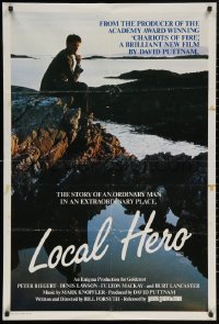 5x0381 LOCAL HERO Aust 1sh 1983 Bill Forsyth Scotland classic, Burt Lancaster, Peter Riegert!