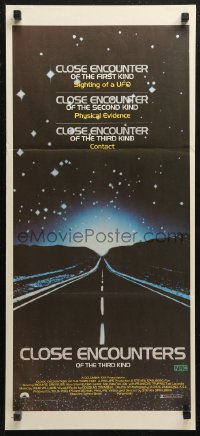 5x0460 CLOSE ENCOUNTERS OF THE THIRD KIND Aust daybill 1977 Steven Spielberg sci-fi classic!