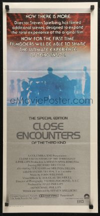 5x0461 CLOSE ENCOUNTERS OF THE THIRD KIND S.E. Aust daybill 1981 Spielberg classic with new scenes!
