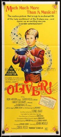 5x0589 OLIVER Aust daybill 1969 Charles Dickens, art of Mark Lester, who wants some more!