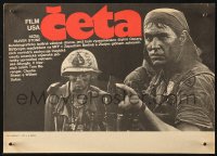 5x0028 PLATOON Czech 8x12 1986 Oliver Stone, Tom Berenger, Sheen, Vietnam War, completely different!
