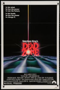 5x0902 DEAD ZONE 1sh 1983 David Cronenberg, Stephen King, he has the power to see the future!