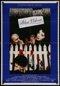 5x0228 BLUE VELVET German 1987 David Lynch directed, Isabella Rossellini, Dennis Hopper, MacLachlan!
