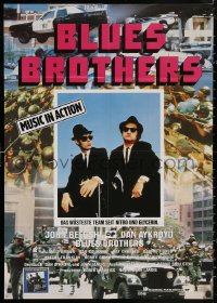 5x0229 BLUES BROTHERS German 1980 completely different image of John Belushi & Dan Aykroyd!