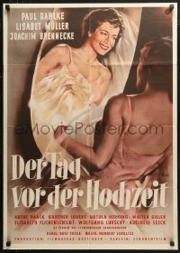 5x0239 DER TAG VOR DER HOCHZEIT German 1952 Paul Dahlke, art of sexy Lisabet Muller by Litter!
