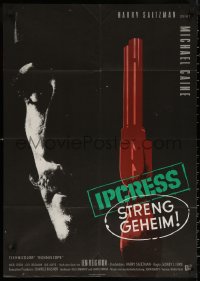 5x0257 IPCRESS FILE German 1965 Michael Caine in the spy story of the century, best artwork!