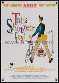 5x0258 JOUR DE FETE German R1970s Jacques Tati's The Big Day, French postman comedy!