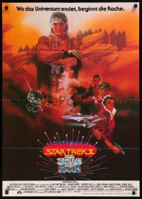 5x0284 STAR TREK II German 1982 The Wrath of Khan, Leonard Nimoy, William Shatner, sci-fi sequel!