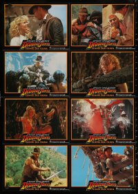 5x0308 INDIANA JONES & THE TEMPLE OF DOOM #1 German LC poster 1984 adventure is his name, different!
