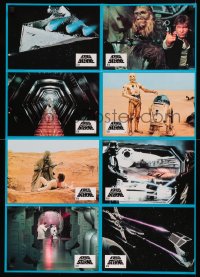 5x0313 STAR WARS German LC poster R1980s George Lucas classic epic, completely different images!