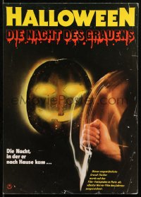 5x0339 HALLOWEEN German 8x12 1979 John Carpenter classic, great completely different horror image!
