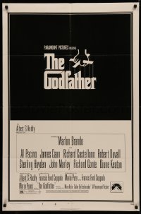 5x1042 GODFATHER 1sh 1972 Francis Ford Coppola crime classic, great art by S. Neil Fujita!
