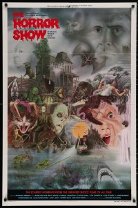 5x1099 HORROR SHOW 1sh 1979 Boris Karloff, Lon Chaney Jr., King Kong, Creature & more!