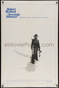 5x1135 JEREMIAH JOHNSON style C 1sh 1972 image of Robert Redford in snow, directed by Sydney Pollack!