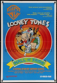 5x1196 LOONEY TUNES HALL OF FAME 1sh 1991 Bugs Bunny, Daffy Duck, Elmer Fudd, Porky Pig!