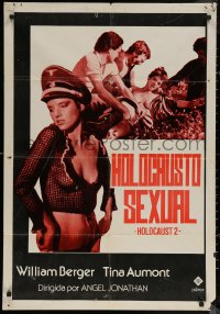 5x0095 HOLOCAUST 2: THE REVENGE Mexican poster 1980 serious movie w/ wild Nazi sexploitation images!