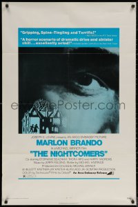 5x1293 NIGHTCOMERS 1sh 1972 creepy Marlon Brando, Michael Winner English horror!