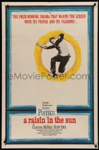 5x1372 RAISIN IN THE SUN 1sh 1961 Sidney Poitier, from Lorraine Hansberry's prize-winning play!