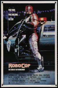 5x1391 ROBOCOP 1sh 1988 Paul Verhoeven, full-length cyborg policeman Peter Weller by Mike Bryan!