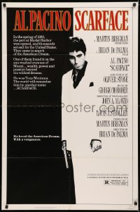 5x1410 SCARFACE 1sh 1983 Al Pacino as Tony Montana, Brian De Palma, Oliver Stone!