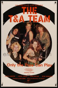 5x1499 T & A TEAM 1sh 1984 Joanna Storm, Tanya Lawson, Carol Cross, sexy girls in camo w/guns!