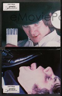 5x0168 CLOCKWORK ORANGE 12 French LCs R1982 Stanley Kubrick classic, different Malcolm McDowell!