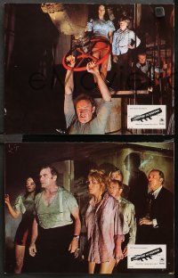 5x0159 POSEIDON ADVENTURE 12 French LCs 1973 Red Buttons, Gene Hackman, different images!