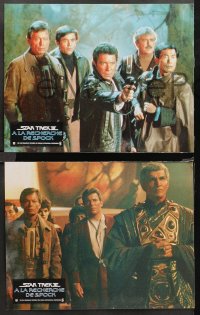 5x0171 STAR TREK III 10 French LCs 1984 The Search for Spock, Shatner, Nimoy, different images!