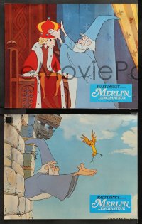 5x0179 SWORD IN THE STONE 8 style A French LCs R1970s Disney's story of young King Arthur & Merlin!