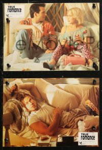 5x0166 TRUE ROMANCE 12 French LCs 1993 Christian Slater, Patricia Arquette, by Quentin Tarantino!