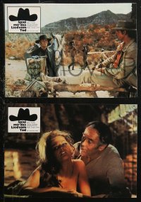 5x0318 ONCE UPON A TIME IN THE WEST 8 German LCs R1980s Leone, Cardinale, Fonda, Bronson & Robards!