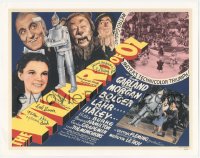 5y0146 WIZARD OF OZ signed 11x14 REPRO still 1939 by FOUR of the Munchkin actors!