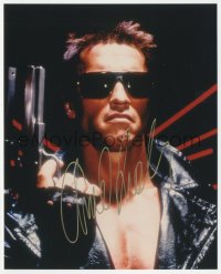 5y0683 ARNOLD SCHWARZENEGGER signed color 8x10 REPRO still 2000s best Terminator image from posters!