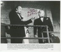 5y0387 ART CARNEY signed 8x9.5 still 1978 great close up with George C. Scott in Movie, Movie!