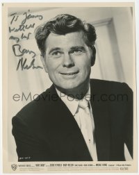 5y0394 BARRY NELSON signed 8x10 still 1963 great Warner Bros. studio portrait from Mary, Mary!