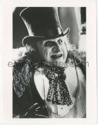 5y0776 DANNY DEVITO signed 8x10 REPRO still 2000s great close up as The Penguin in Batman Returns!